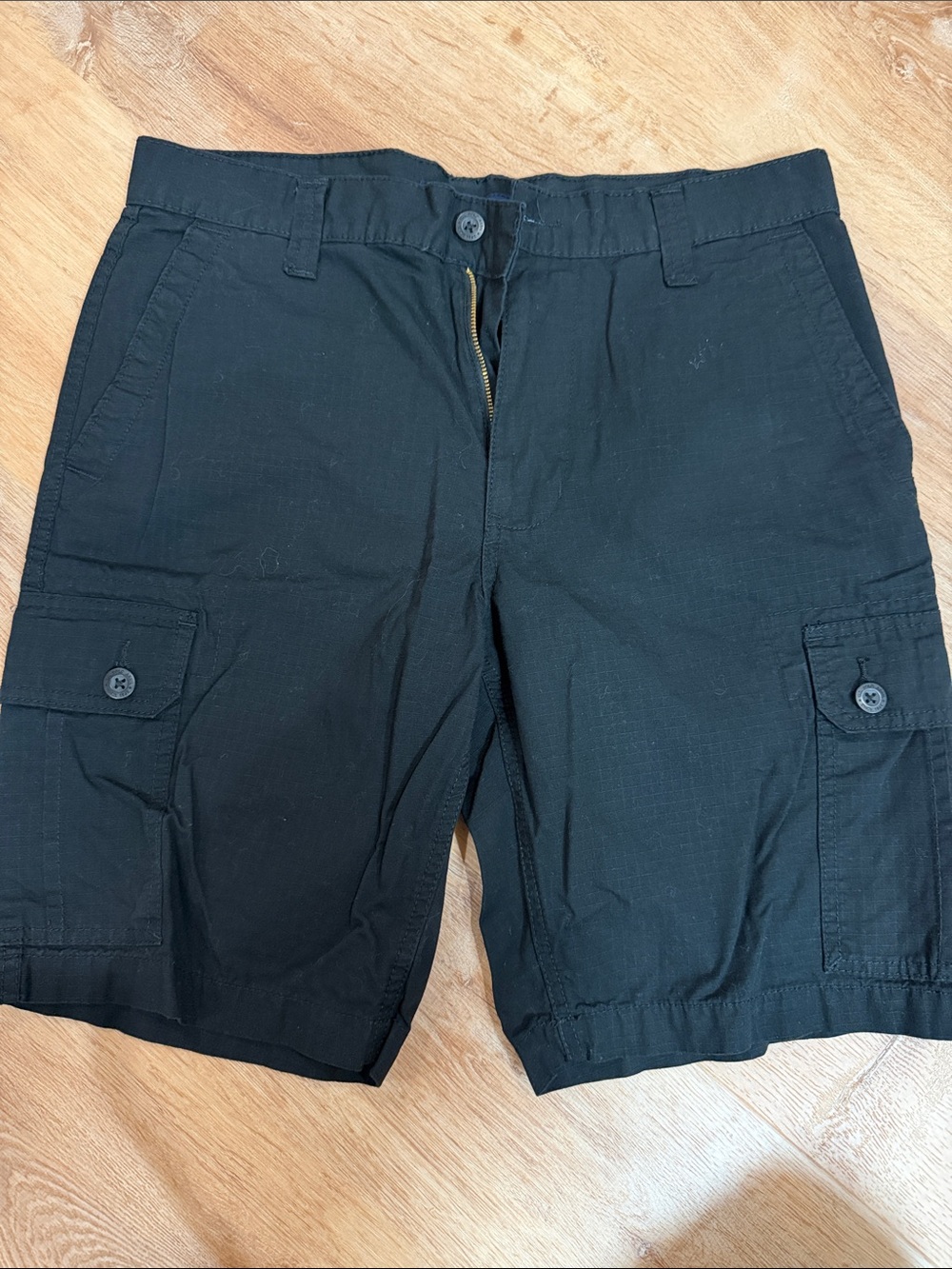 U.S. Polo Assn. Black Men's Cargo Shorts